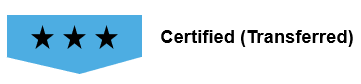 Certified Transferred sample